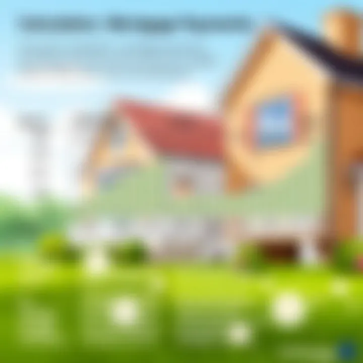 Calculation breakdown of mortgage payments with extra annual contributions