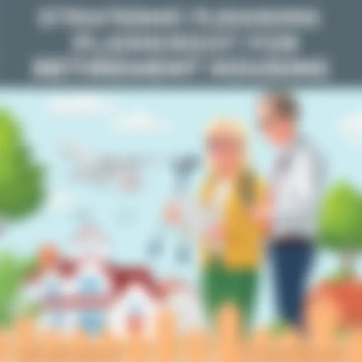 Strategizing Financial Planning for Retirement Housing A financial planner assisting a couple with budgeting for retirement care.