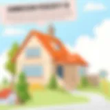 Visual representation of commission percentages in real estate transactions