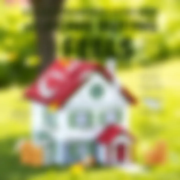 Comprehensive Overview of Home Buying Fees Illustration depicting various fees associated with home buying