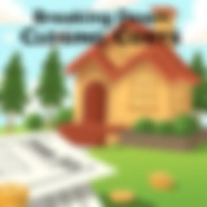 Breaking Down Closing Costs Visual representation of closing costs breakdown