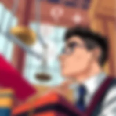 An individual contemplating career options in law