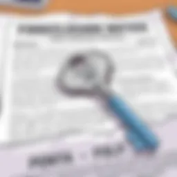 A key on top of a foreclosure notice