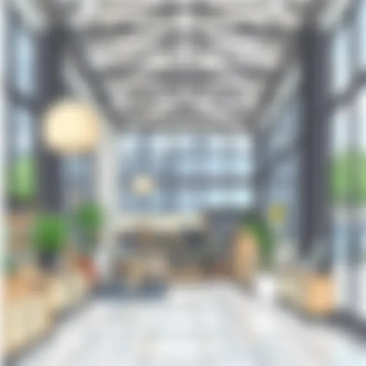 Modern Shop Interior Design Concept Modern shop interior design concept