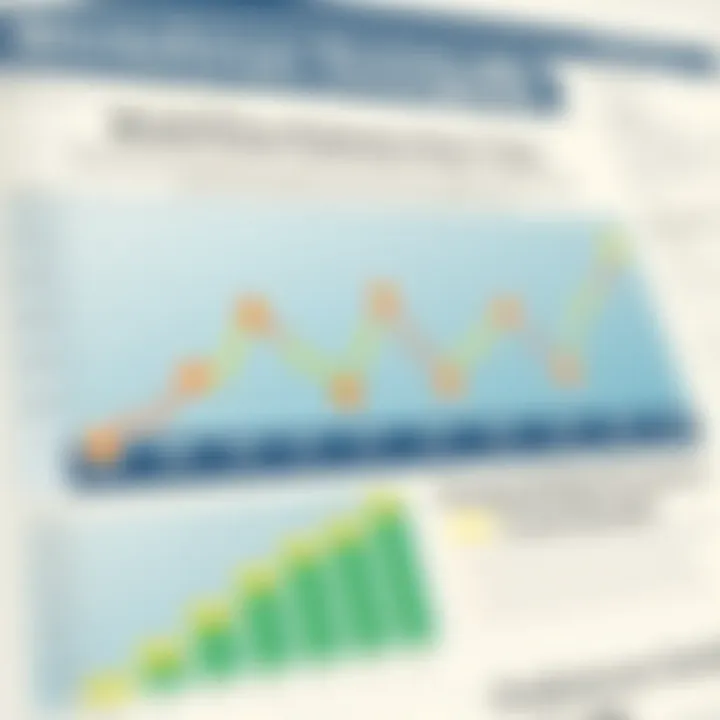 Bond Price Fluctuations Over Time Graph illustrating bond price fluctuations