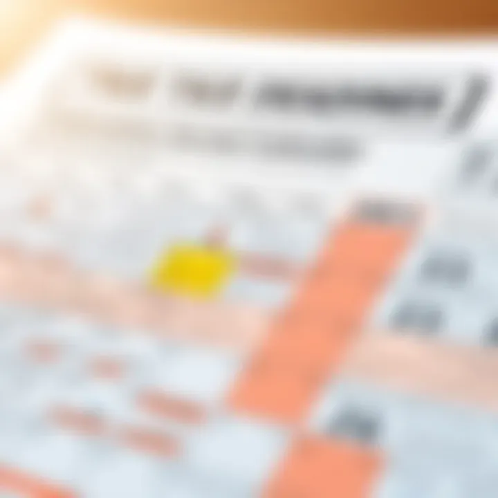 A calendar highlighting tax deadlines