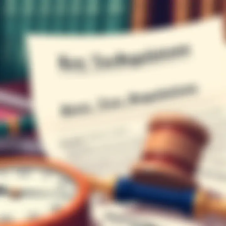 Key Tax Regulations A legal document representing tax regulations