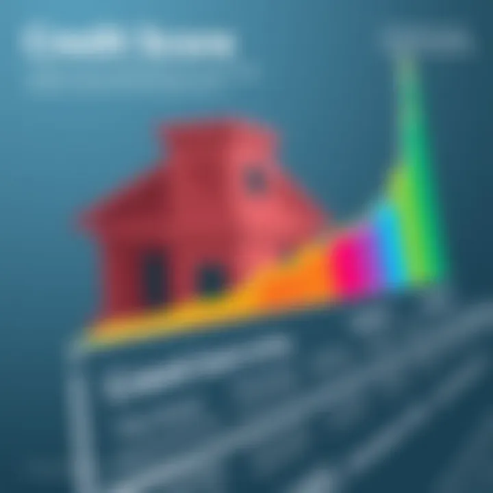 Credit Score Growth Timeline Visual representation of credit score growth over time