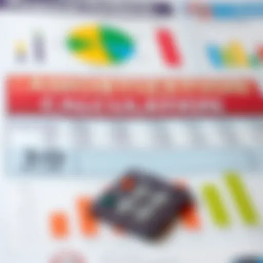 Visual representation of loan amortization calculations